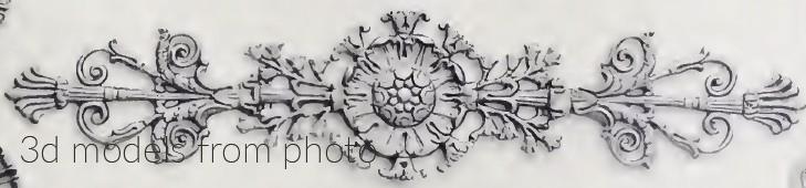Накладки горизонтальные (HORIZONTAL ONLAY_0224 -  | 3D model 3DSMAX / OBJ / STL) 3D модель для ЧПУ станка